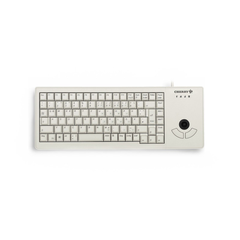Compact Trackball Keyboard Grey | APLIUM