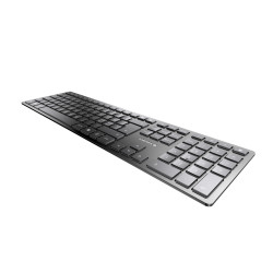 Kw 9100 Slim Keyboard Wireless Black Pan-nordic | APLIUM
