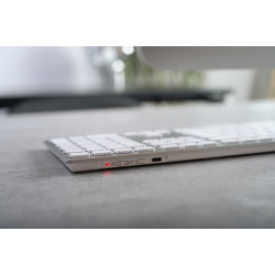 Kw 9100 Slim For Mac Keyboard Wireless Silver Uk-english | APLIUM