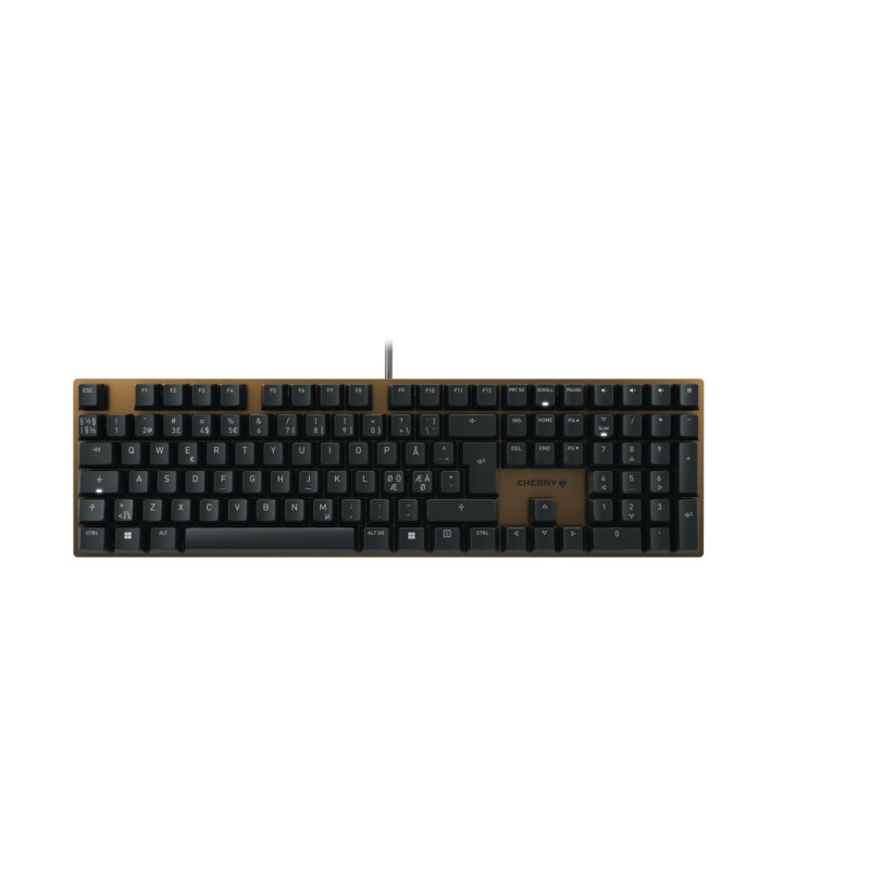 Keyboard Corded Mechanical BLACK/BRONZE Pan-nordic | APLIUM