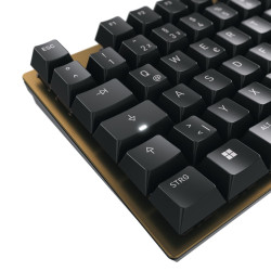 Keyboard Corded Mechanical BLACK/BRONZE Pan-nordic | APLIUM