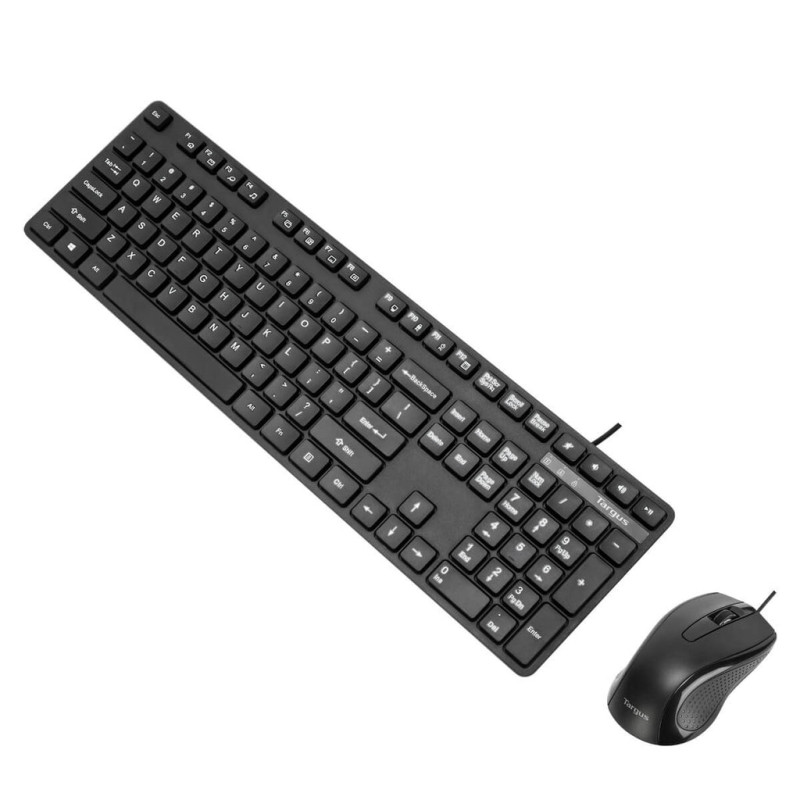 Targus B2B Wired Antimicrobial Keyboard Mouse Bundle - Uk (A | APLIUM