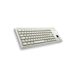 Compact-keyboard G84-4420 USB Trackball Us-engl Intl Grey | APLIUM
