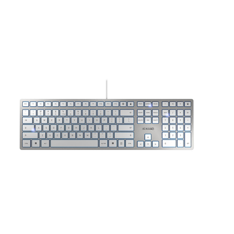 Cherry Kc 6000 Slim Keyboad USB Us ENGLISH/INT | APLIUM