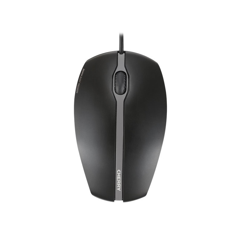 Cherry Gentix Black Silent Corded Mouse | APLIUM
