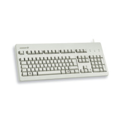 Keyboard G80-3000 USB PS/2 Light Grey French Layout | APLIUM