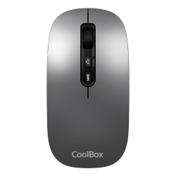 Coolbox W02-IA White Wireless RF+BT Mouse | APLIUM