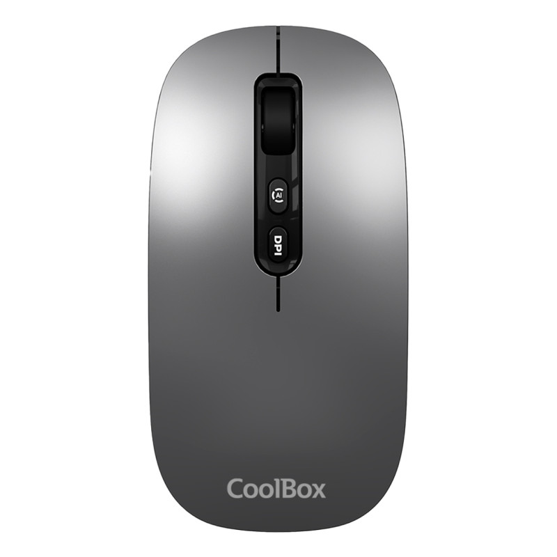 Coolbox W02-IA White Wireless RF+BT Mouse | APLIUM