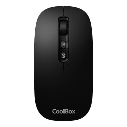 Coolbox W02-IA Black Wireless RF+BT Mouse | APLIUM