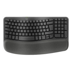 Wave Keys For Business Graphite Esp - 2.4GHZ/BT MEDITER-412 | APLIUM