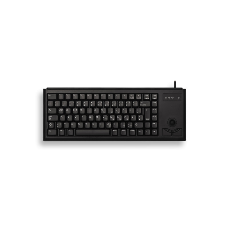 Cherry G84-4400 Black Keyboard USB Trackball | APLIUM