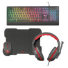 Pack Game 4 En 1-TECLADO Ilumin Raton. Alfombrilla. Auricula | APLIUM