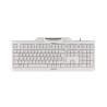Cherry Kc 1000 Sc White-grey Keyboard USB Uk | APLIUM