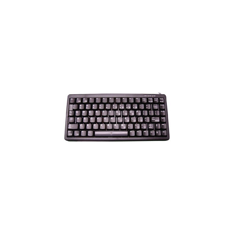 Compact Keybd G84-4100 USB PS/2 Swiss Black | APLIUM