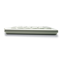 Keyboard USB Us Mx-gold Slimline Light Grey W/ Trackball | APLIUM