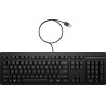 HP 125 G2 USB Wired Keyboard (BULK 12 UNITS) Sp | APLIUM
