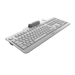 Cherry Secure Board 1.0 Grey Contactless Smartcard Keyboard | APLIUM