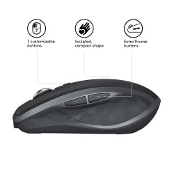 Mx Anywhere 2S Wrlsmobile Mouse Graphite - Emea | APLIUM