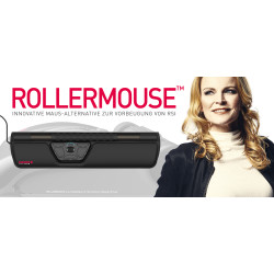 Cherry Rollermouse Corded Ergonomic Black | APLIUM
