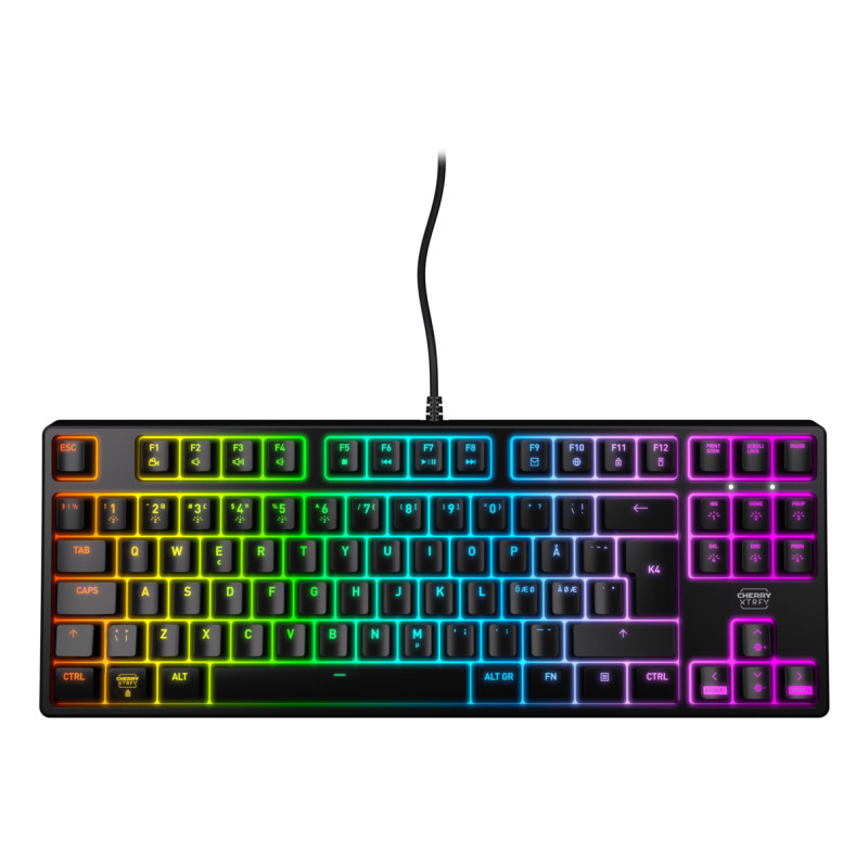 Cherry Xtrfy K4V2 Tkl Kb White Kb Corded Mechanical Mx Red | APLIUM