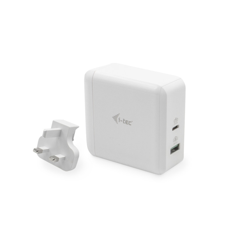 I-tec Usb-c Travel Charger 60W + Usb-a Port 18W | APLIUM