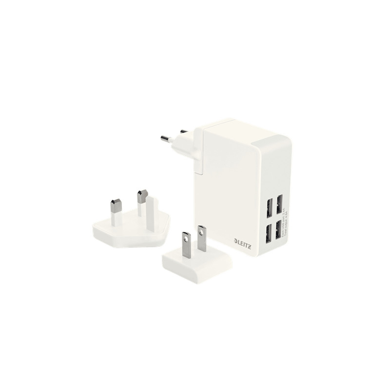 Charger Travellerusb Wall W/4PLUGS 24W | APLIUM