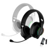 Coolbox Headband Headphones Mic WB01 RF+BT Black | APLIUM