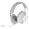 Coolbox Headband Headphones Mic WB01 RF+BT White | APLIUM