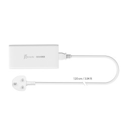 185W Gan Pd 3.1 Usb-c 3-PORT Uk Plug Charger | APLIUM
