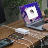 185W Gan Pd 3.1 Usb-c 3-PORT Uk Plug Charger | APLIUM