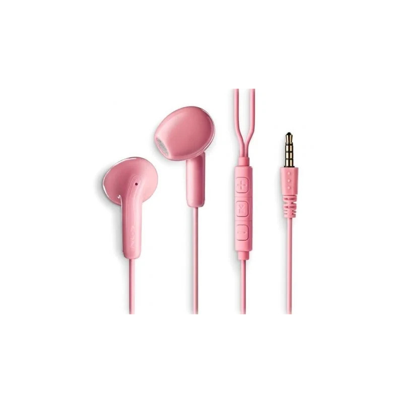 Auriculares Intrauditivos NGS Cross Flip/ con Micrófono/ Jack 3.5/ Ros