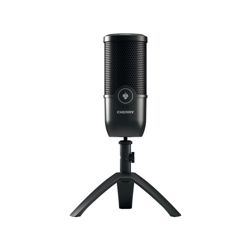 Cherry Um 3.0 USB Mic For STREAMING/OFFICE Black | APLIUM
