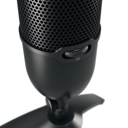 Cherry Um 3.0 USB Mic For STREAMING/OFFICE Black | APLIUM