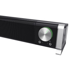 Altavoz Barra Sonido PC USB Mod Asto 12W Negros | APLIUM