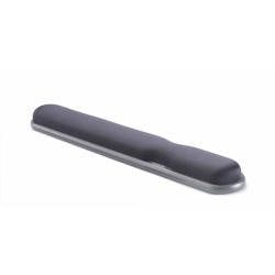 REPOSAMU#ECAS Teclado Gel Color Negro Altura Ajustable | APLIUM