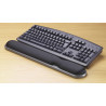 REPOSAMU#ECAS Teclado Gel Color Negro Altura Ajustable | APLIUM