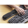 REPOSAMU#ECAS Teclado Gel Color Negro Altura Ajustable | APLIUM