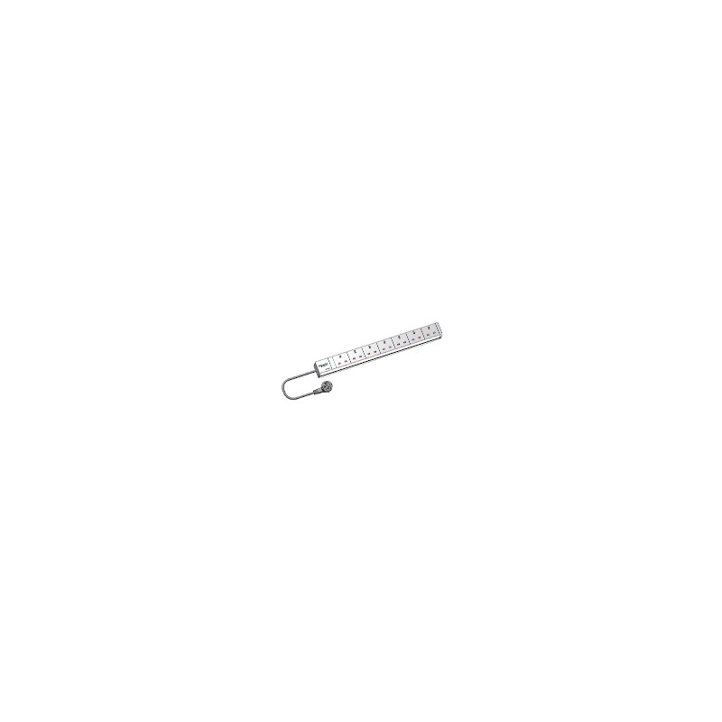 ACTASSI-1U Power Distribution RAIL-7 Sockets 19P Uk | APLIUM
