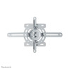 Projector Ceiling MOUNT.H:58-83 Silver. Max 15KG | APLIUM