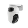Dual Lens Pan Tilt Security Camera 2K Light Alarm Voice Cont | APLIUM