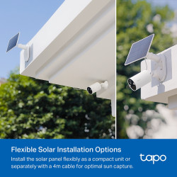 Tapo Solar Panel Spec: 5.2V 2.5W Feature: Type-c Charging Po | APLIUM
