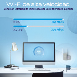 Keenetic Buddy 5 (KN-3311) AC1200 Wi-fi Extender Mesh 1 Por | APLIUM