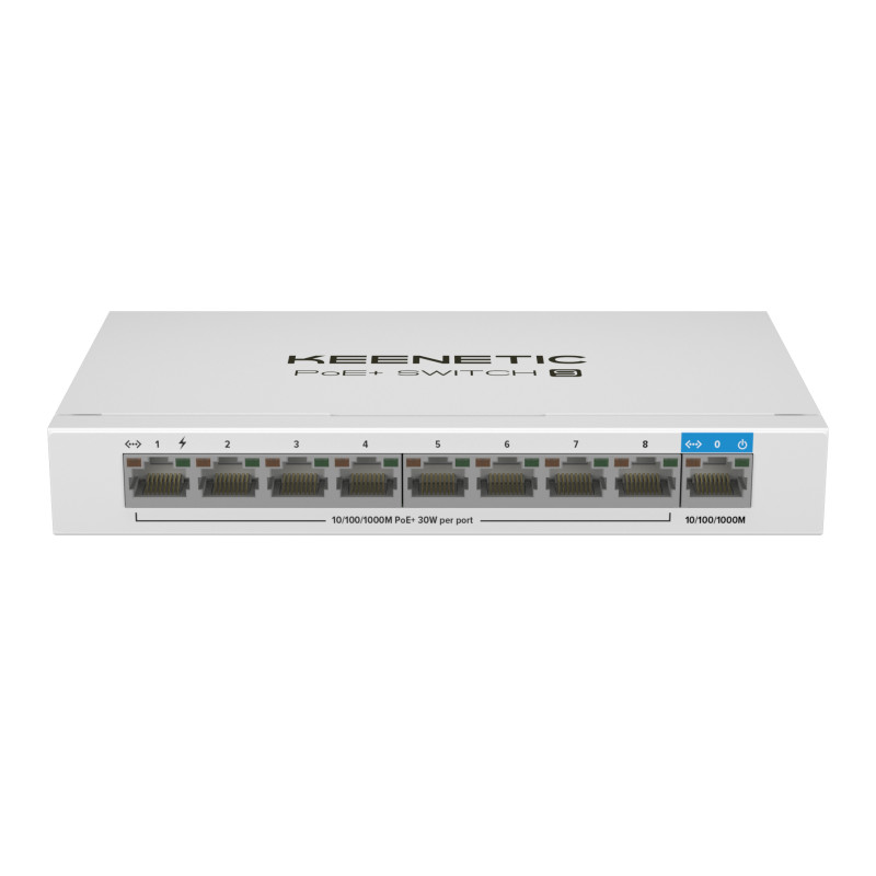 POE+ Switch 9 Switch De 1 Puerto 1GBPS + 8 | APLIUM