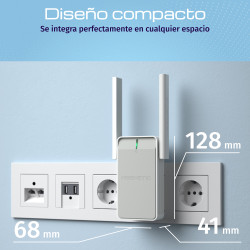 Keenetic Buddy 4 (KN-3211) N300 Wi-fi Extender Mesh 1 Porta | APLIUM