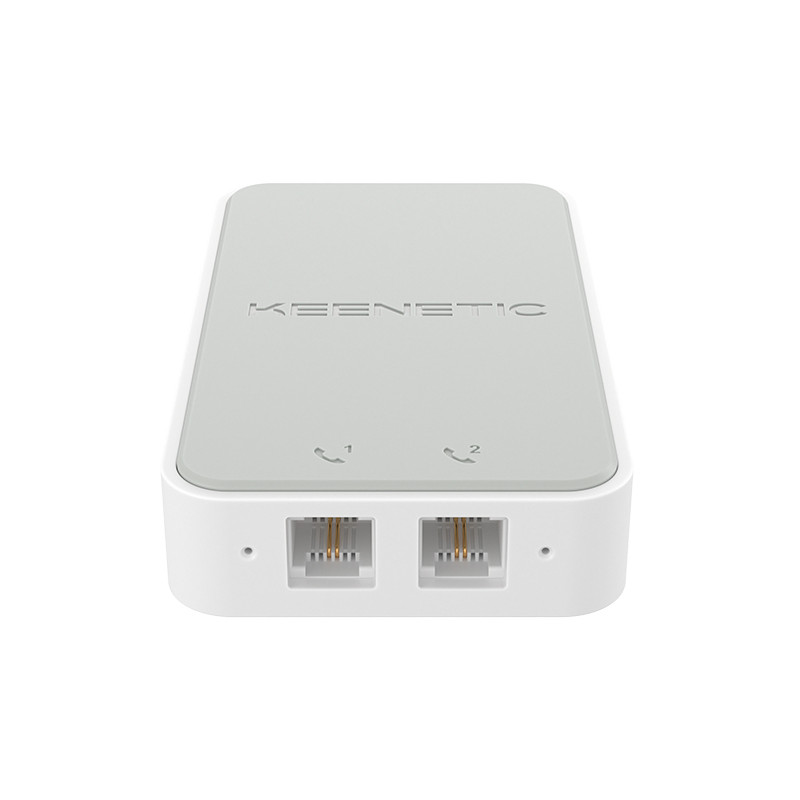 Keenetic Linear (KN-3110) Adattatore VoIP 2 Porte Fxs RJ11 | APLIUM