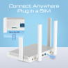 Keenetic Hero 4G+ (KN-2311) MODEM/ROUTER 4G 4 Porte 1GBPS Wi | APLIUM