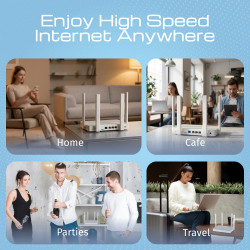 Keenetic Hero 4G+ (KN-2311) MODEM/ROUTER 4G 4 Porte 1GBPS Wi | APLIUM