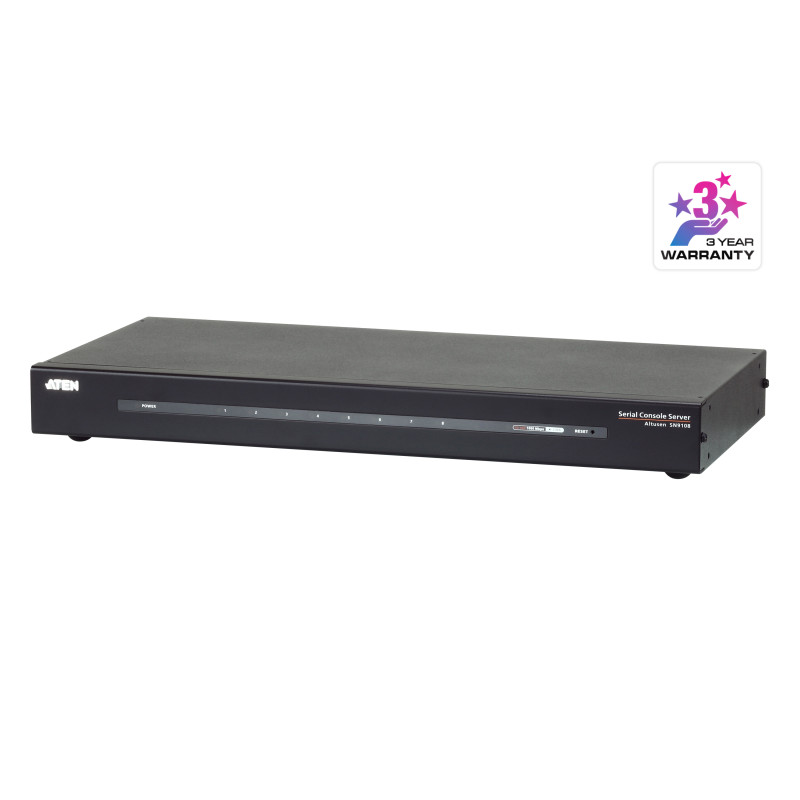 8-PORT Serial Console Server Ov Er IP | APLIUM