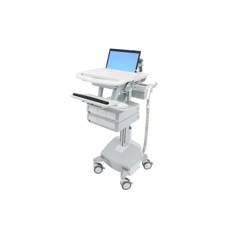 Styleview Laptop Cart Life Powered 4 Drawers Ch | APLIUM