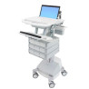 Styleview Laptop Cart Sla Powered 9 Drawers Ch | APLIUM
